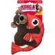 Brinquedo Pelúcia Kong Pull-A-Partz Pals Urso Marrom para Cães