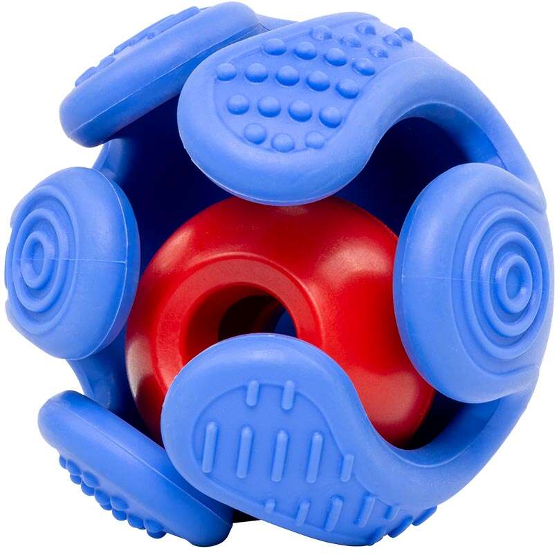 Brinquedo Recheável Kong Rewards Wrapz Azul para Cães - Tam. Único