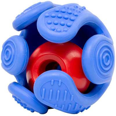Brinquedo Recheável Kong Rewards Wrapz Azul para Cães