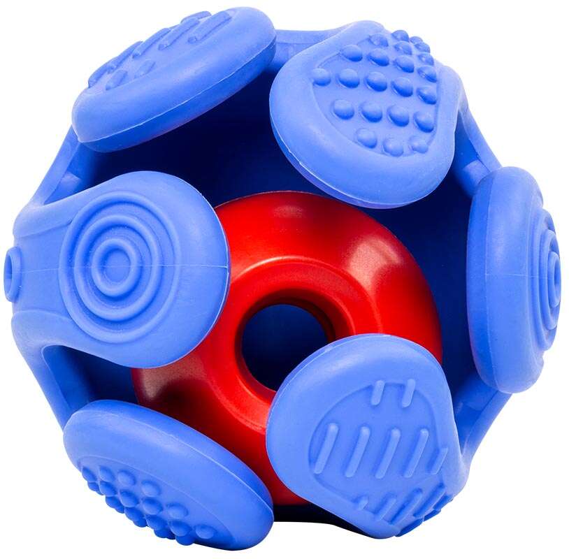 Brinquedo Recheável Kong Rewards Wrapz Azul para Cães - Tam. Único