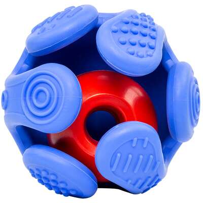 Brinquedo Recheável Kong Rewards Wrapz Azul para Cães