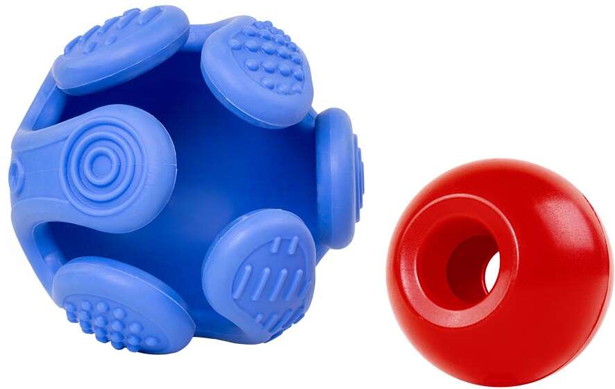 Brinquedo Recheável Kong Rewards Wrapz Azul para Cães - Tam. Único