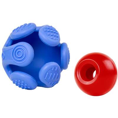 Brinquedo Recheável Kong Rewards Wrapz Azul para Cães