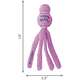 Brinquedo Pelúcia Kong Snugga Wubba Sortida para Cães
