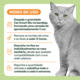Granulado Sanitário Cat Smart Bio Grãos Médios para Gatos