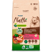 Ração Seca PremieR Pet Nattú Mandioca para Cães Adultos de Pequeno Porte - 10,1Kg