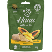 Petisco Hana Natural Life para Cães Sabor Frutas e Cereais - 80 g