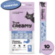 Petisco Cremoso True Creamy Care Digestão Sabor Salmão e Frango para Gatos