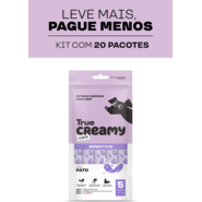 Petisco Cremoso True Creamy Care Sensitive Sabor Pato para Cães - 20 Pacotes (100 Unidades)