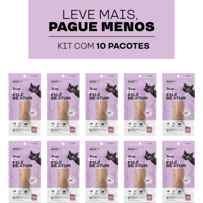 Petisco Natural True Meats Filé de Atum para Gatos
