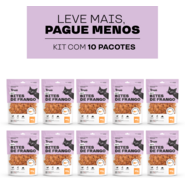 Petisco Natural True Meats Bites de Frango para Gatos