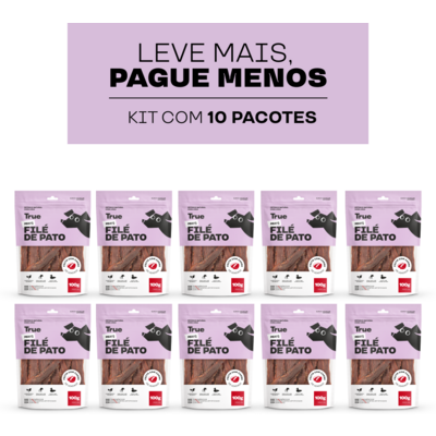 Petisco Natural True Meats Filé de Pato para Cães”