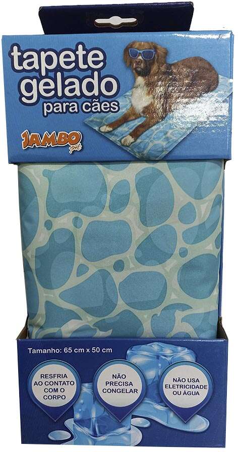 Brinde Tapete Gelado Jambo Marine para Cães 65x50 - Tam. M
