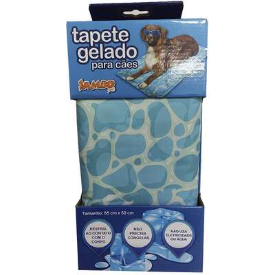 Tapete Gelado Jambo Marine para Cães 65x50 - Tam. M
