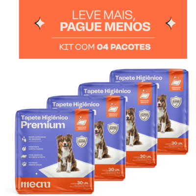 Tapete Higiênico Meau Premium para Cães