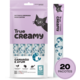 Petisco Cremoso True Creamy Sabor Camarão e Atum para Gatos