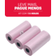 Refil Cata Caca Kroco Rosa Biodegradável