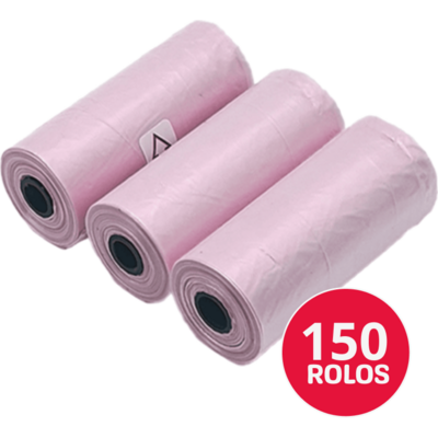 Refil Cata Caca Kroco Rosa Biodegradável