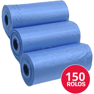 Refil Cata Caca Kroco Azul Biodegradável