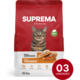 Ração Suprema Sabor Frango para Gatos Adultos Castrados
