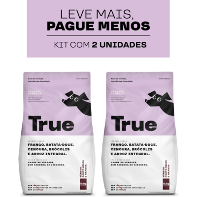 Ração Natural True para Cães Senior de Porte Médio e Grande