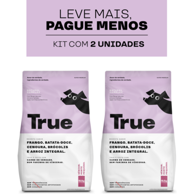 Ração Natural True para Cães Senior Raças Pequenas