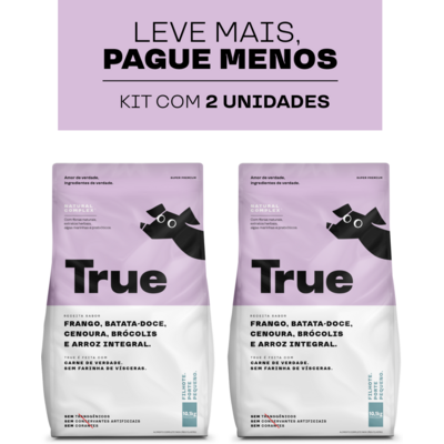 Ração Natural True para Cães Filhotes Raças Pequenas