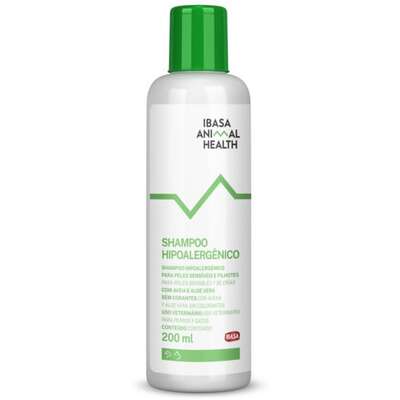 Shampoo Hipoalergênico Ibasa Animal Health para Cães e Gatos