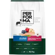 Ração Seca Performa Natural para Cães Sênior Raças Pequenas sabor Frango e Vegetais - 10,1Kg