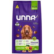 Ração Seca Unna Premium para Cães Adultos sabor Vegetais - 20Kg