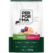 Ração Seca Performa Natural para Cães Filhotes Raças Pequenas sabor Frango e Vegetais - 10,1Kg