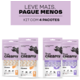 Kit Petisco Cremoso True Creamy Sabores Variados para Cães”