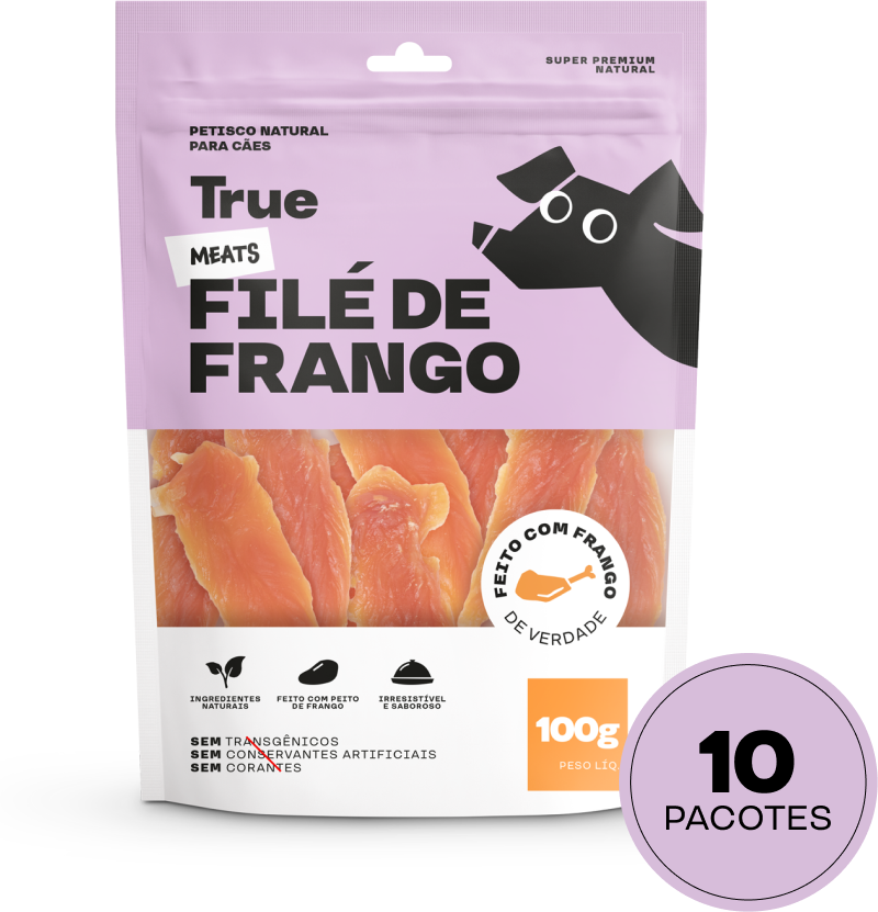 Kit Petisco Natural True Mix Sabores Filé - 20 pacotes