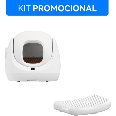 “Kit Caixa de Areia Automática e Rampa Catlink para gatos - Tam. Único