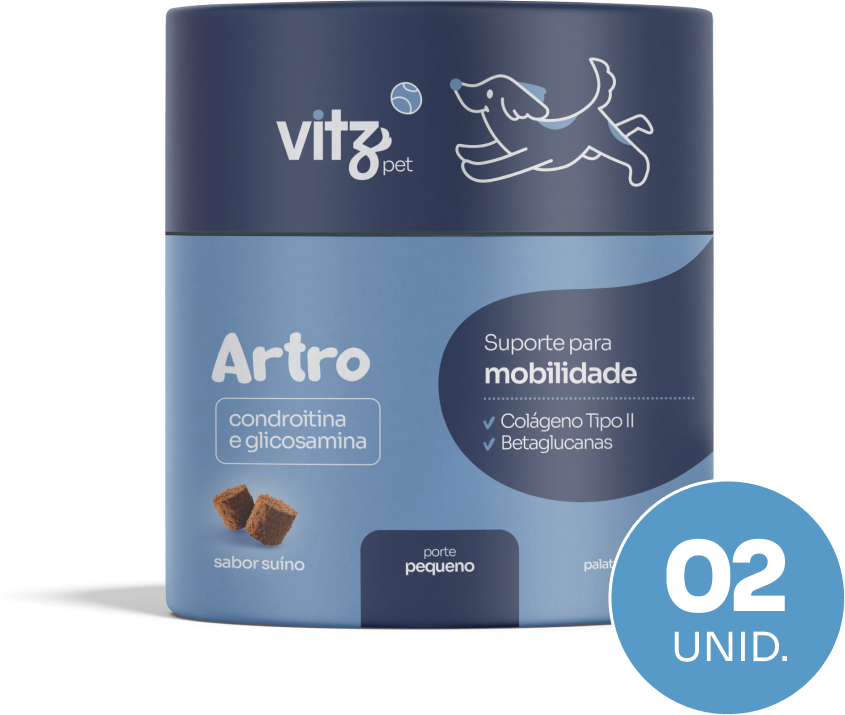 Kit Suplemento Palatavel Vitz Pet para Cães de Porte Pequeno - 6 unidades