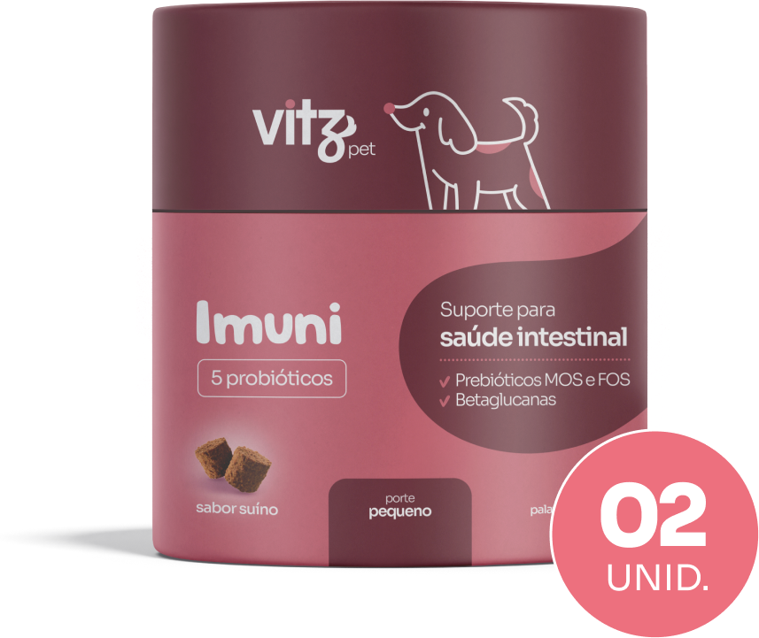Kit Suplemento Palatavel Vitz Pet para Cães de Porte Pequeno - 6 unidades