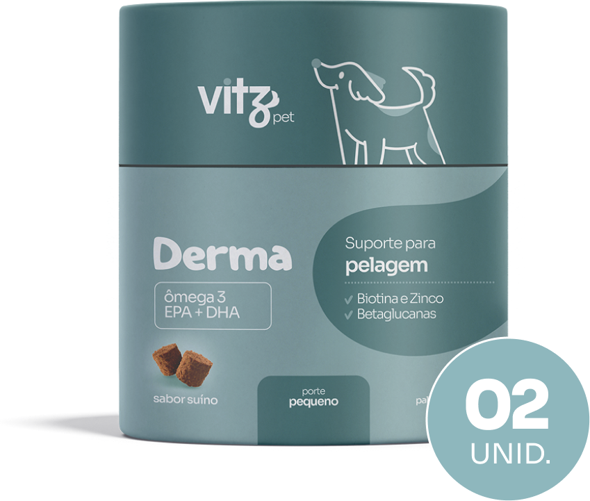 Kit Suplemento Palatavel Vitz Pet para Cães de Porte Pequeno - 6 unidades