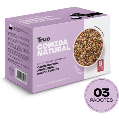 Kit Alimentação Natural True Sabores Variados para Cães Adultos 1 Kg