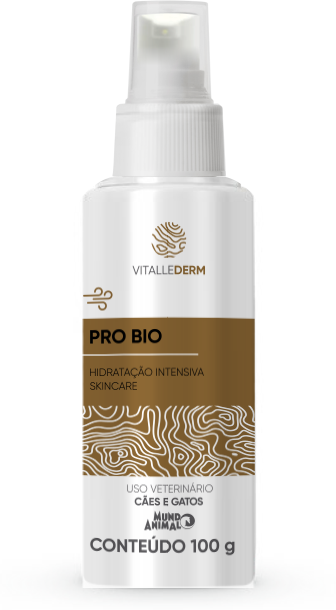 Hidratação Intensiva Pro Bio Mundo Animal Vitallederm para Cães e Gatos - 100 g