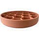 Comedouro Lento Meau Hexa Terracota Antiderrapante para Cães