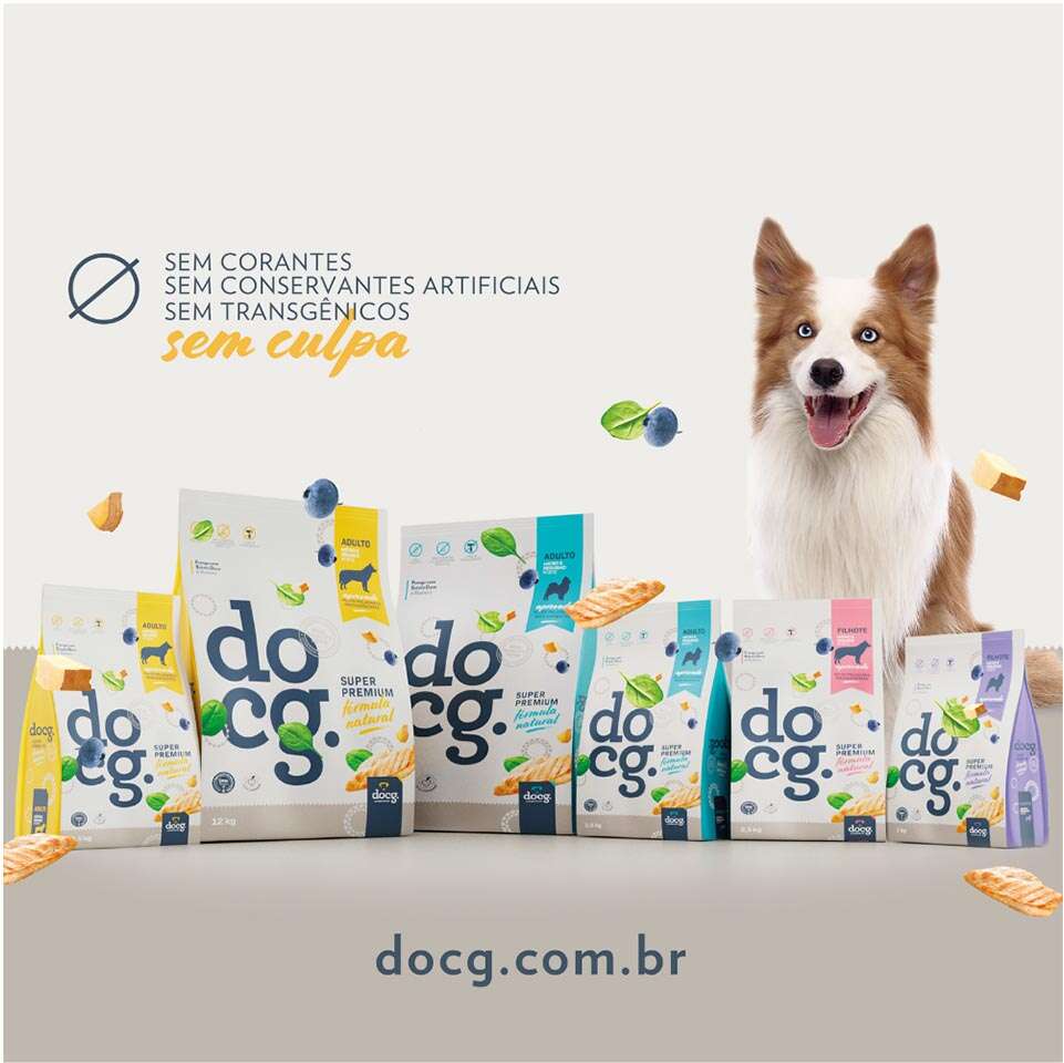Ração Seca docg. Frango com Batata Doce para Cães Adultos Médio e Grande Porte - 2,5Kg