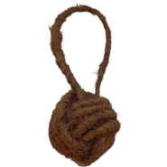 Brinquedo Sustentável Amicus Coconut Loop Marrom para Cães - Tam. Único