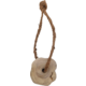 Brinquedo Sustentável Amicus Coconut Wood com Alça Marrom para Cães