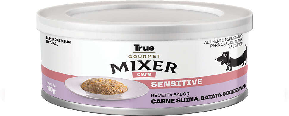 Ração Úmida True Mixer Care Sensitive para Cães - 110 g