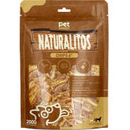 Petisco Pet Maniacs Naturalitos Chips 6" para Cães - 200 g
