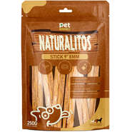 Petisco Pet Maniacs Naturalitos Stick 9" 8 mm para Cães - 250 g