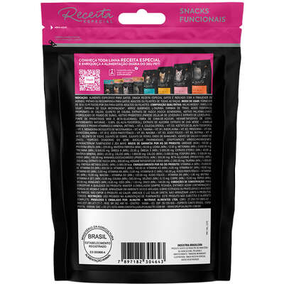 Petisco Alinutri Funcional Receita Especial para Gatos