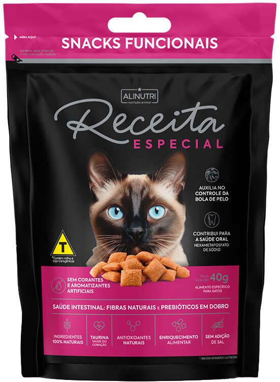 Petisco Alinutri Funcional Receita Especial para Gatos - 40 g