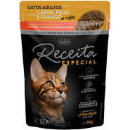 Ração Úmida Alinutri Receita Especial para Gatos Adultos - 70 g
