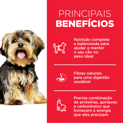 Ração Seca Hill's Science Diet para Cães Adultos Raças Minis e Pequenas